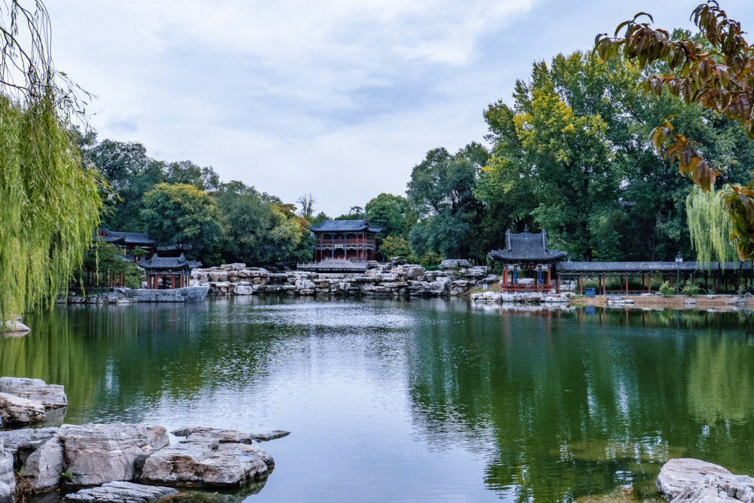 太原晋祠公园丨国庆假期独享雨后的静谧