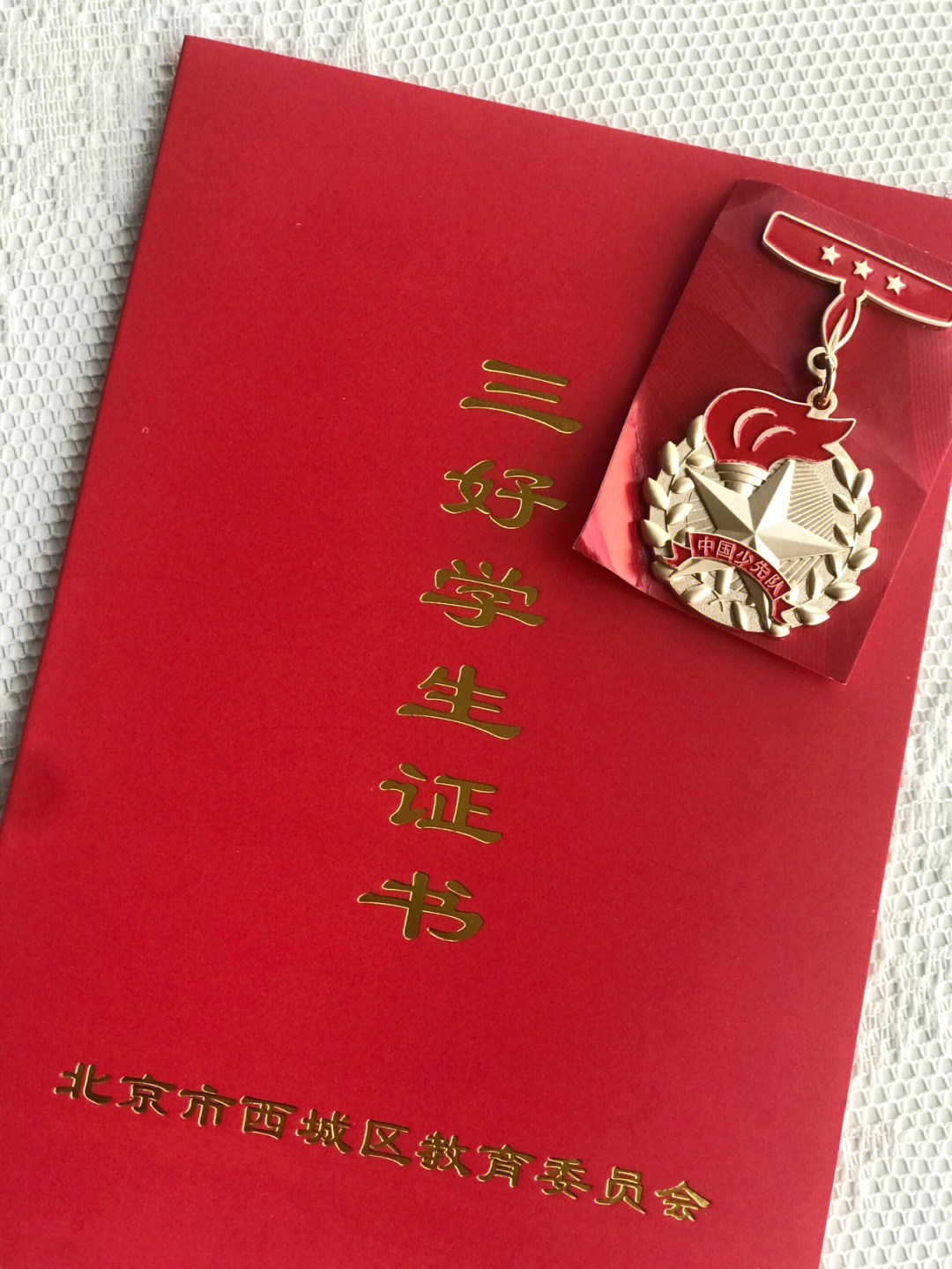 北京市红领巾奖章图片