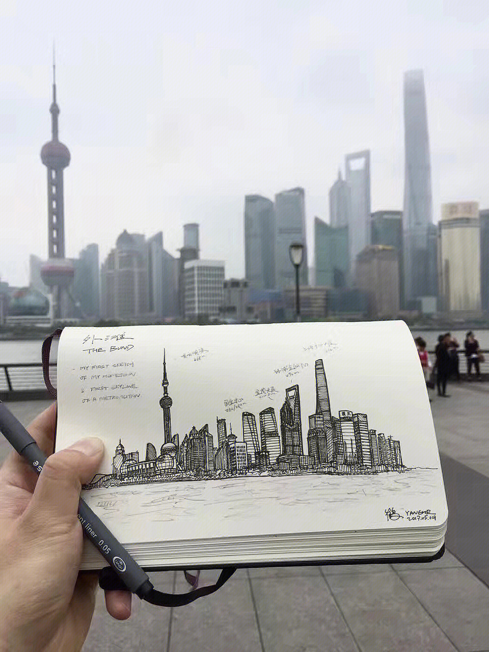 上海武康大楼简笔画图片