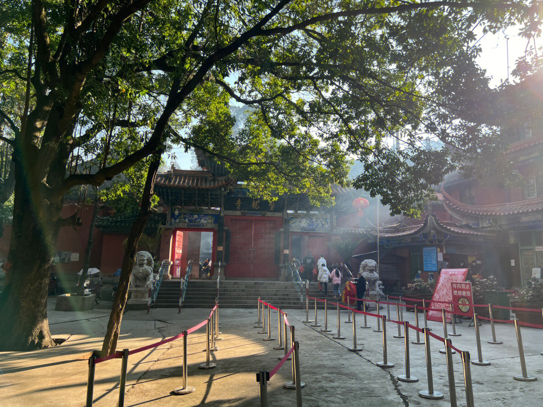 来盘龙寺参观