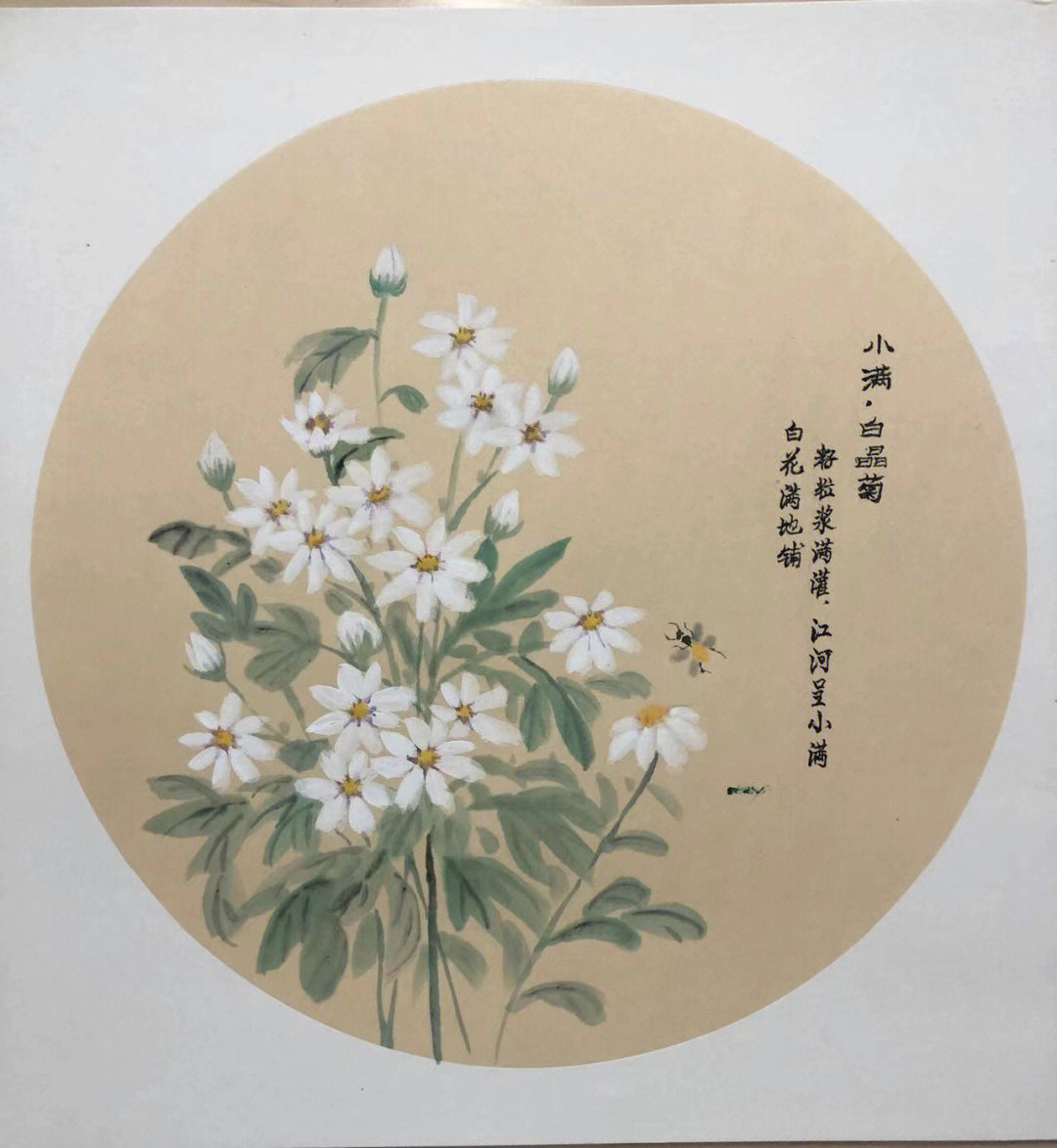 国画二十四节气其中六幅作品