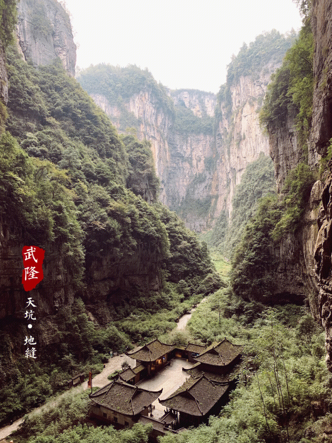 重庆武隆61天坑61地缝61仙女山两天一夜