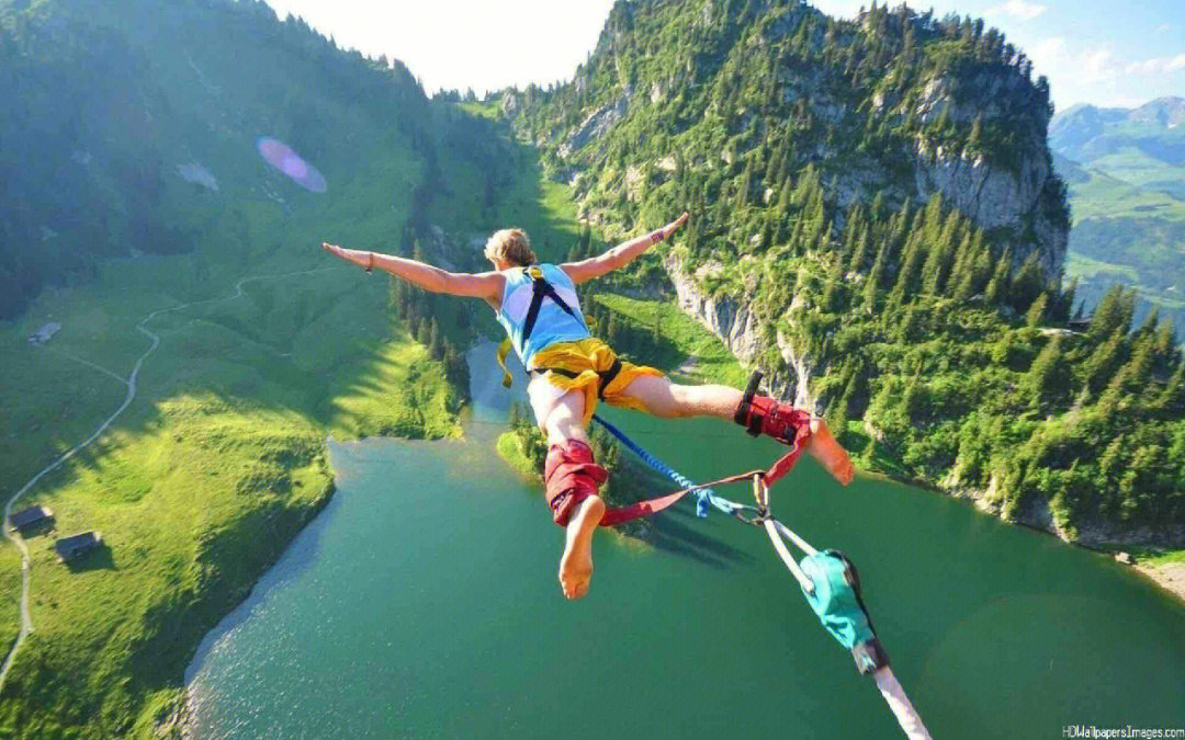 蹦极bungeejumping