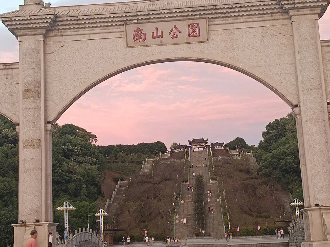 九江南山公园路线图图片