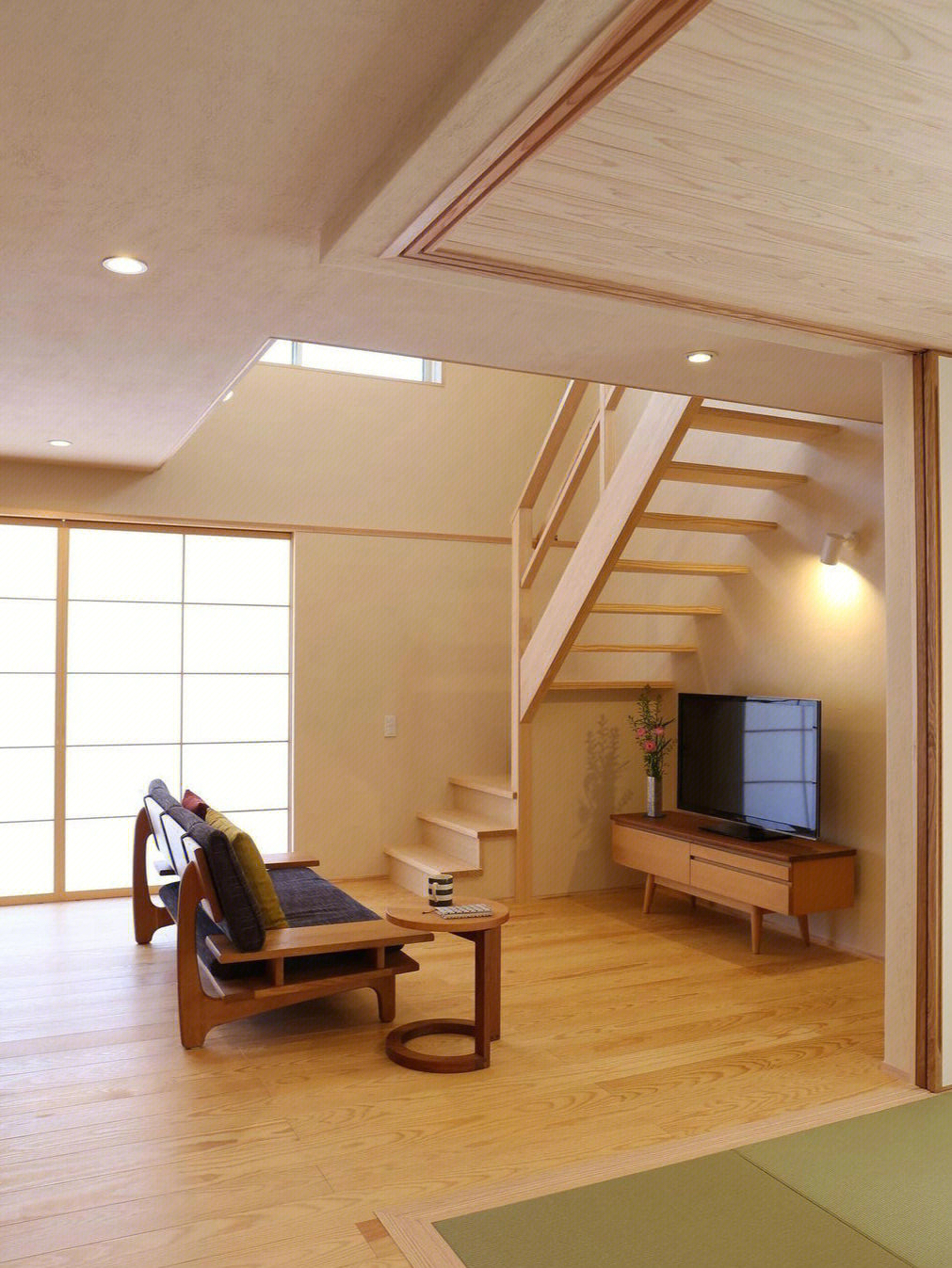 日式风格的家原木给你简洁舒适的家