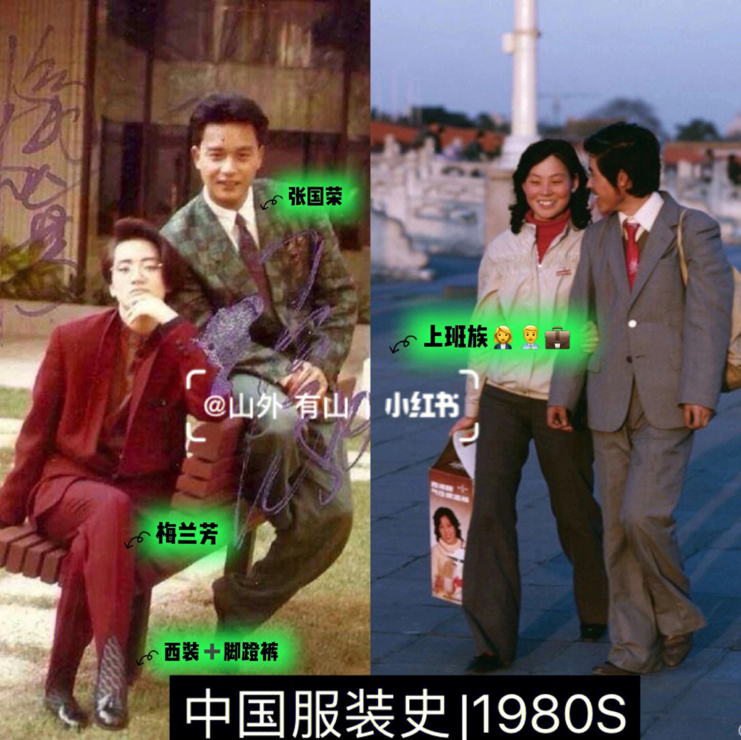 中国服装史1980s