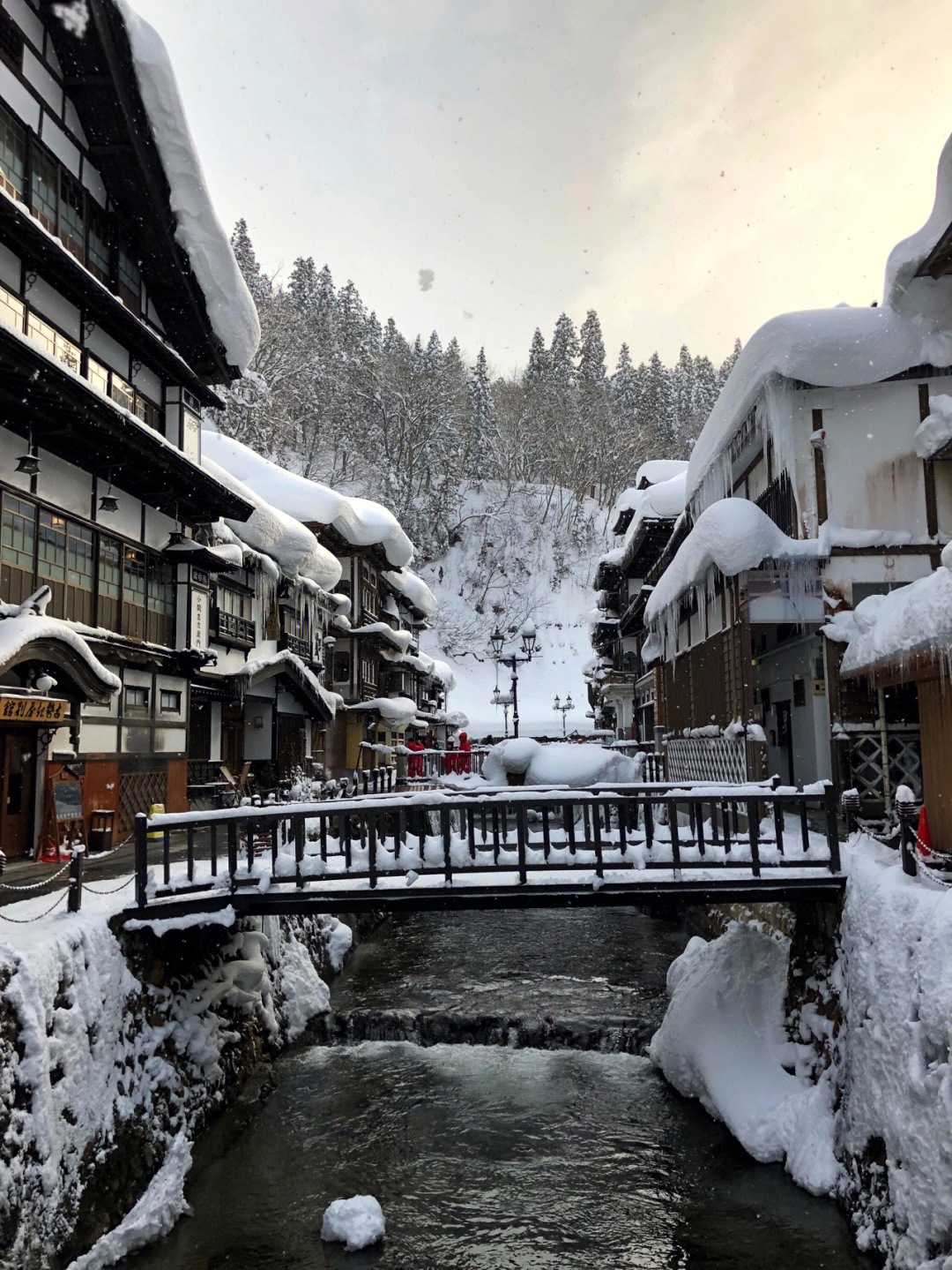 日本银川温泉图片