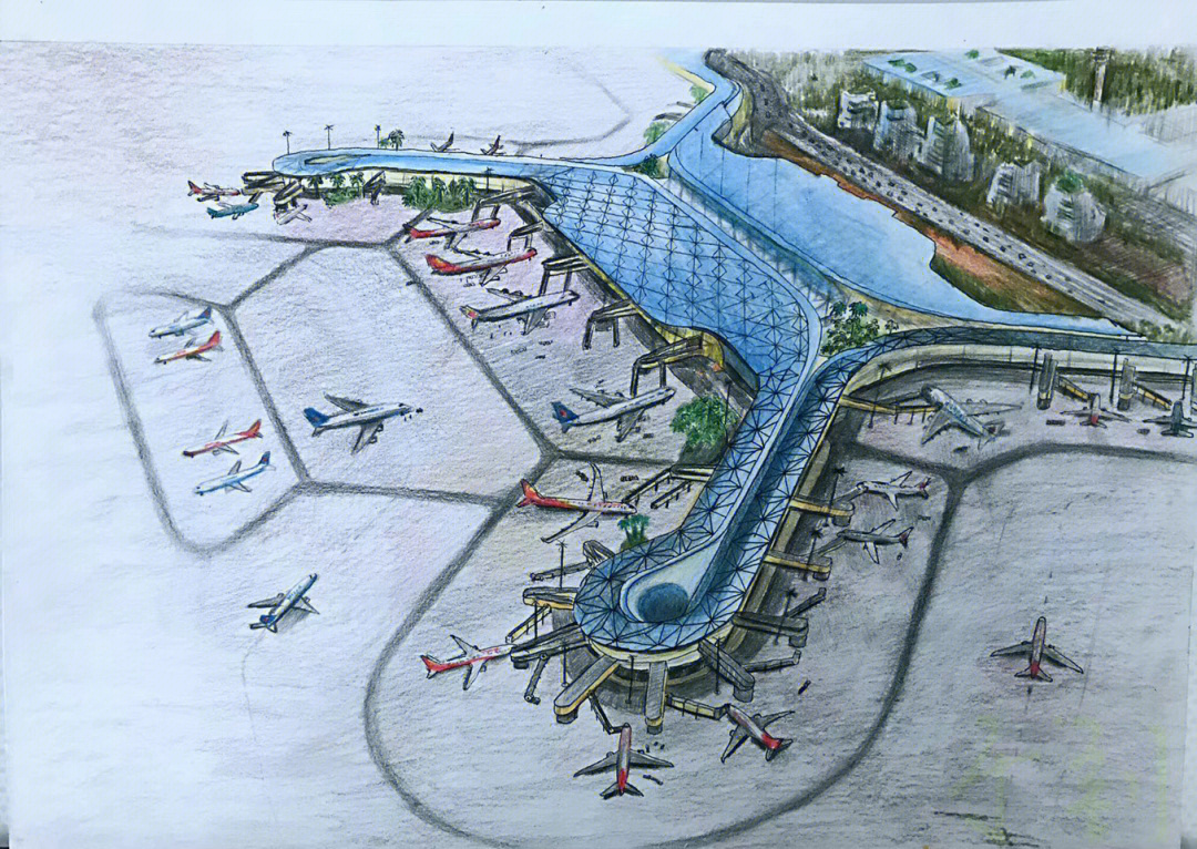 美兰机场三期规划图图片