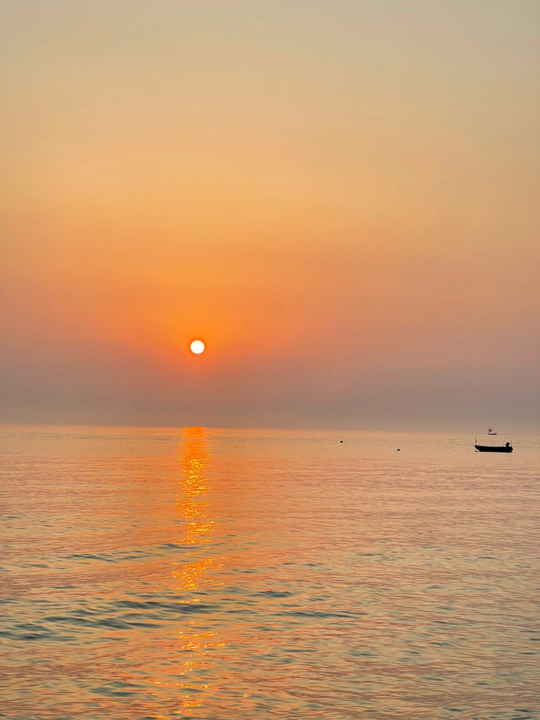 涠洲岛日落图片