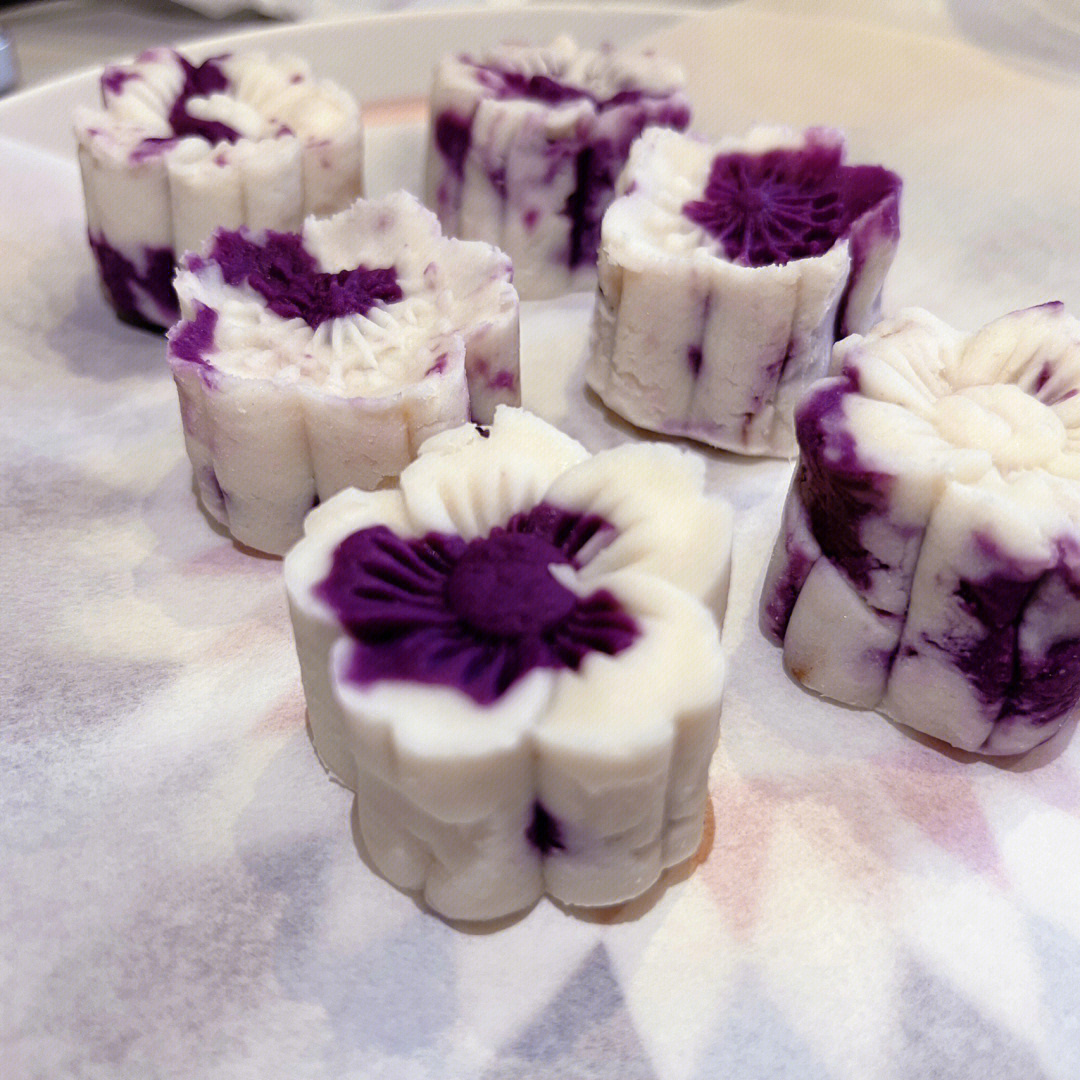 紫薯糕的做法图片
