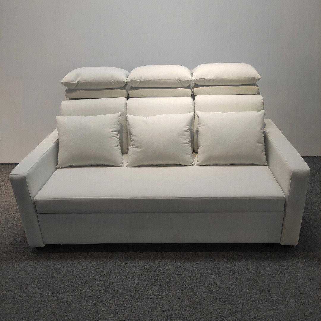米白款功能沙发床科技绒布系列
