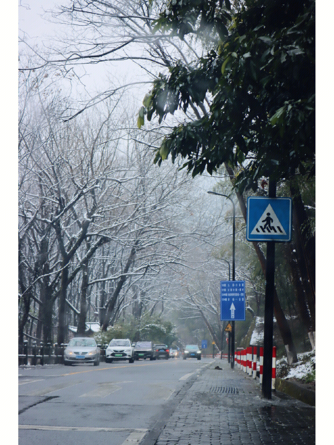 杭州之冬76上天竺雪景