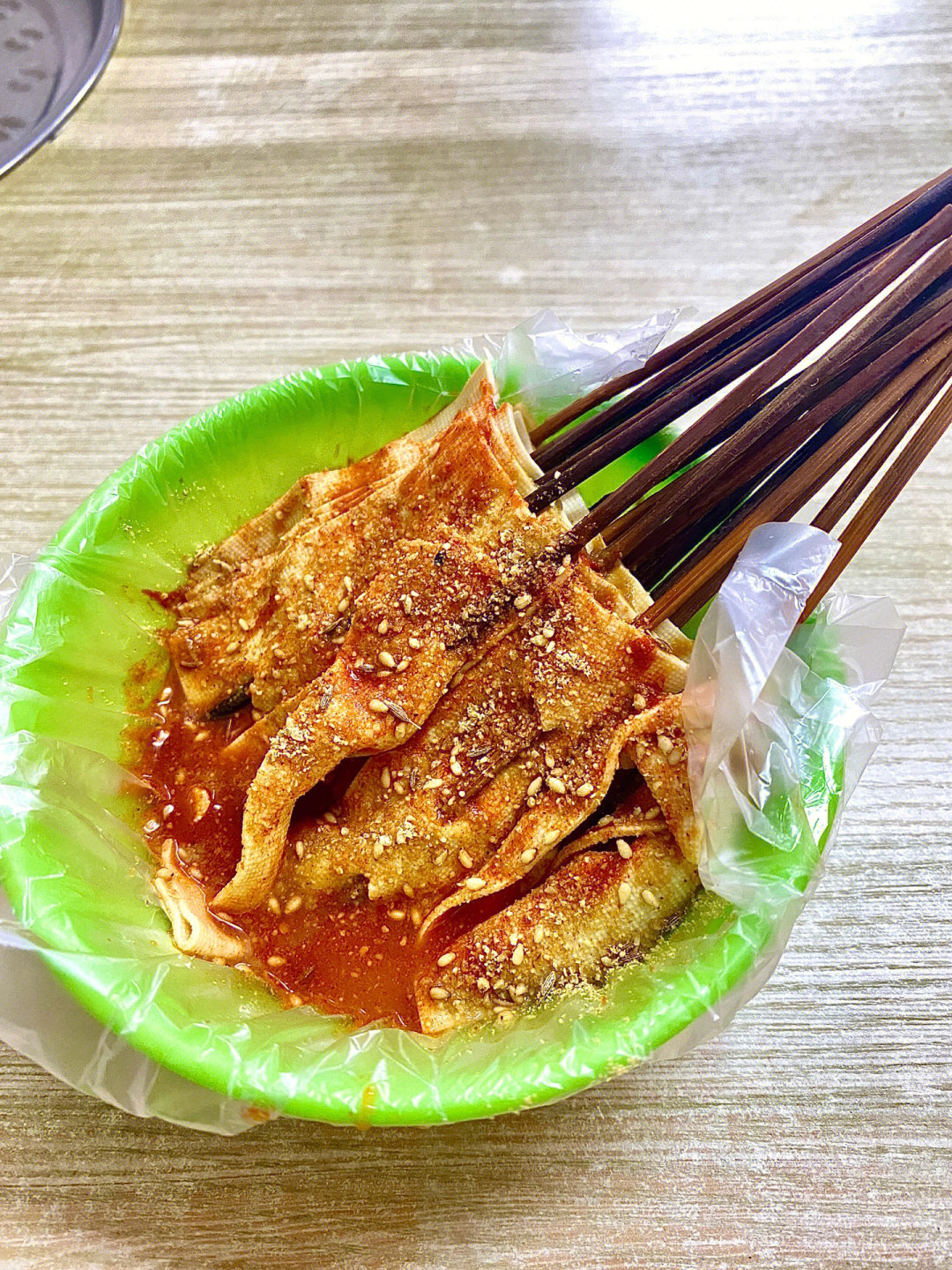 长春鸡汤豆腐串图片