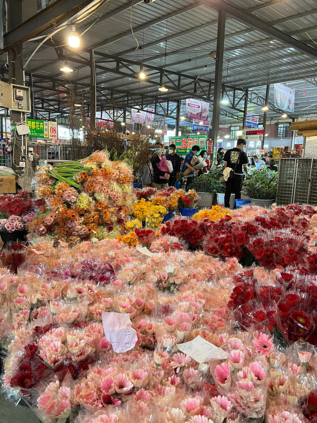 成都三圣乡花卉市场图片