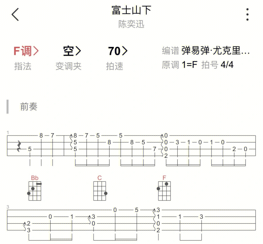 下山 尤克里里图片