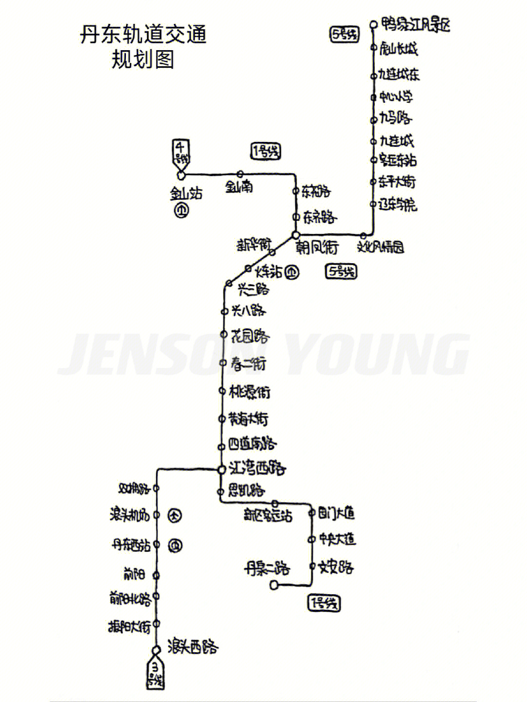 丹东地铁线路图图片