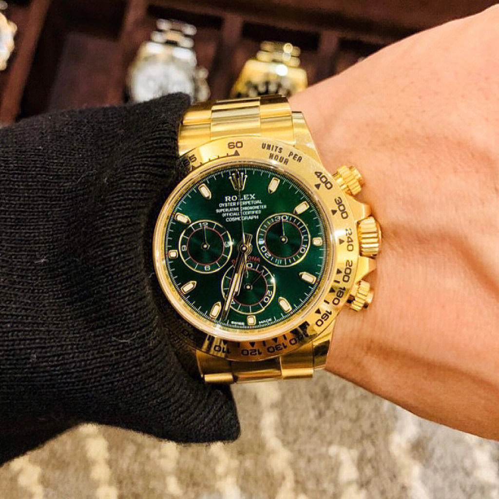 绿金迪不用多做介绍了新到一只5月卡价格合理喜欢速冲#rolex#劳力士