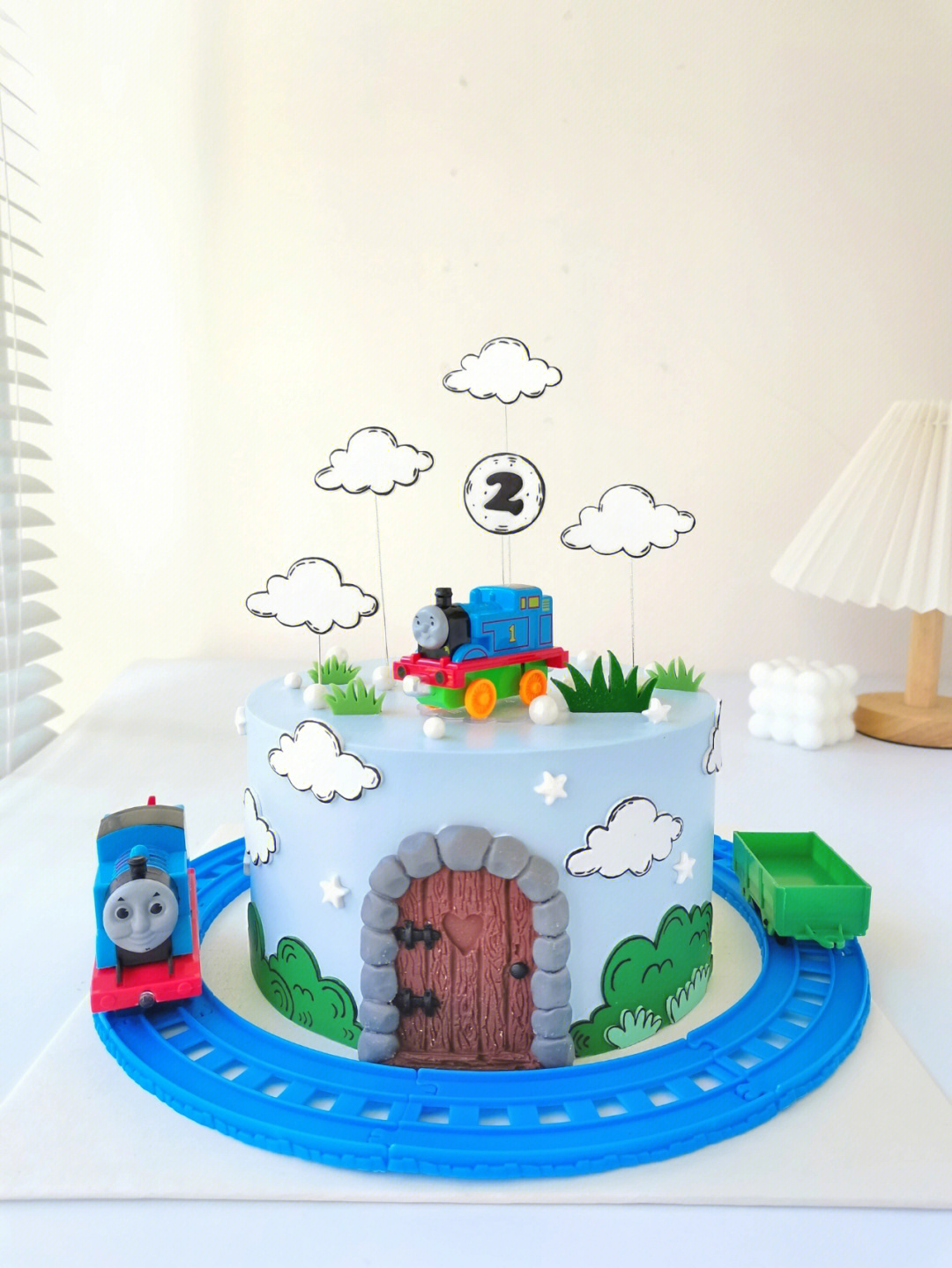 托马斯小火车生日蛋糕