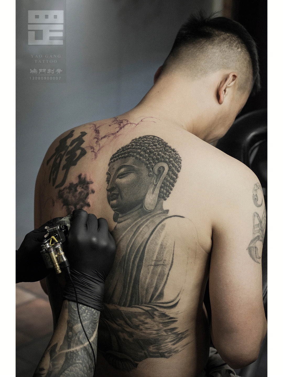 佛祖纹身图案图片