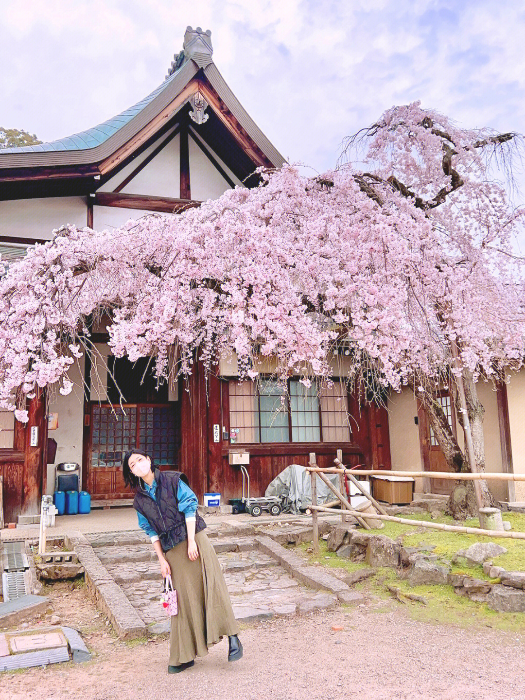 皮卡堂樱花神社婚纱照图片