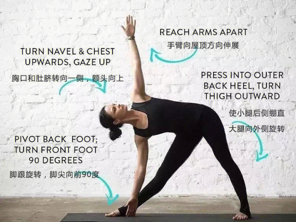 三角伸展式utthitatrikonasana