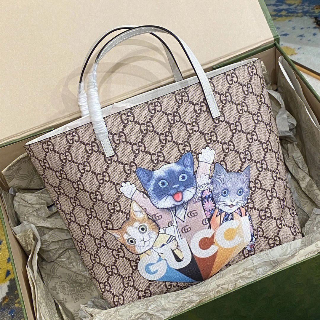 gucci猫咪包限量版图片