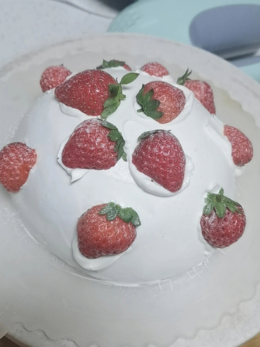 草莓蛋糕的制作方法图片