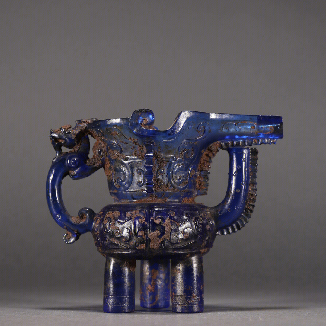 战汉时期琉璃酒杯图片图片