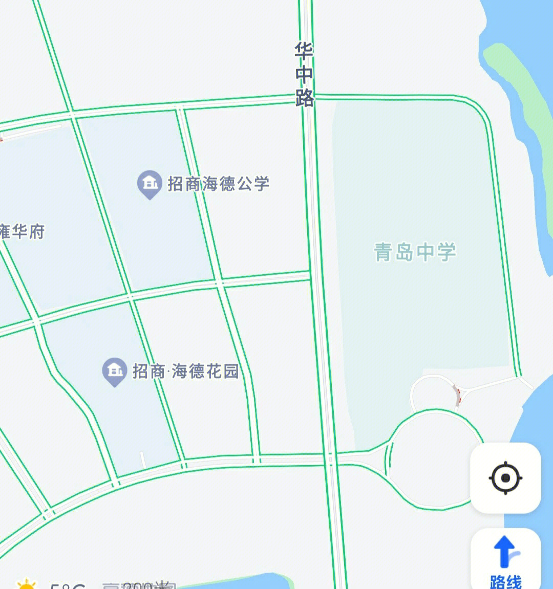 青岛高新区位置图图片