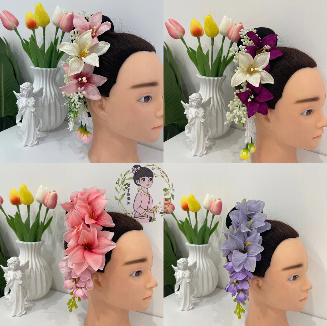 傣族姑娘头上戴的花图片