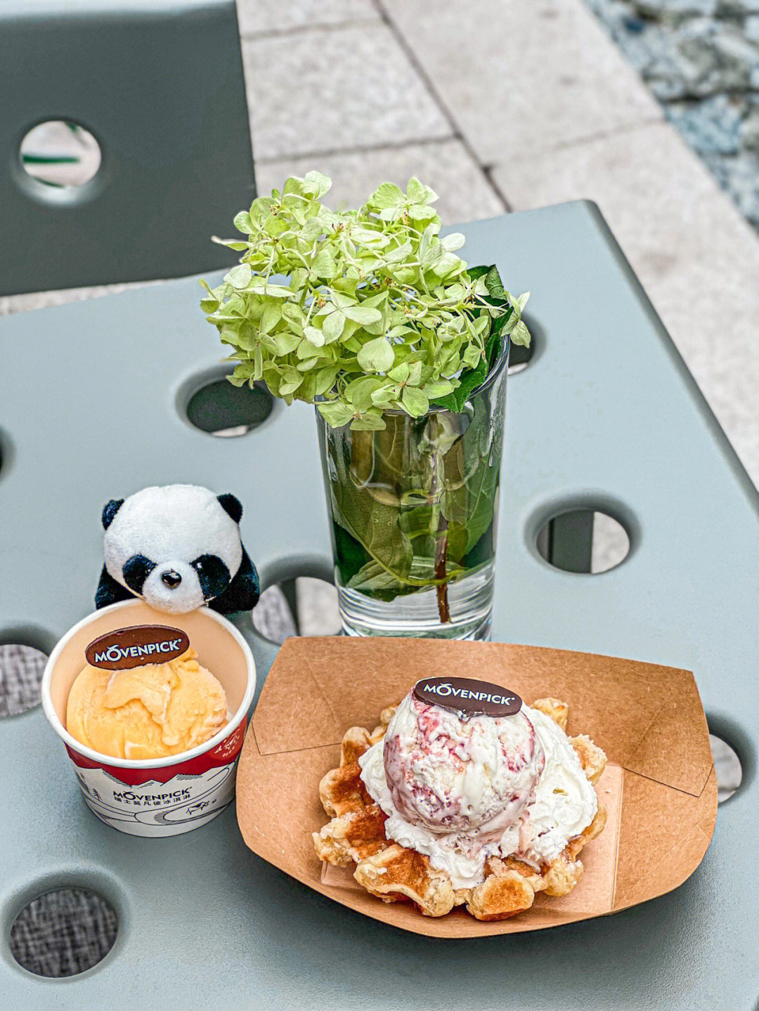 阿尔卑斯自助餐冰淇淋图片