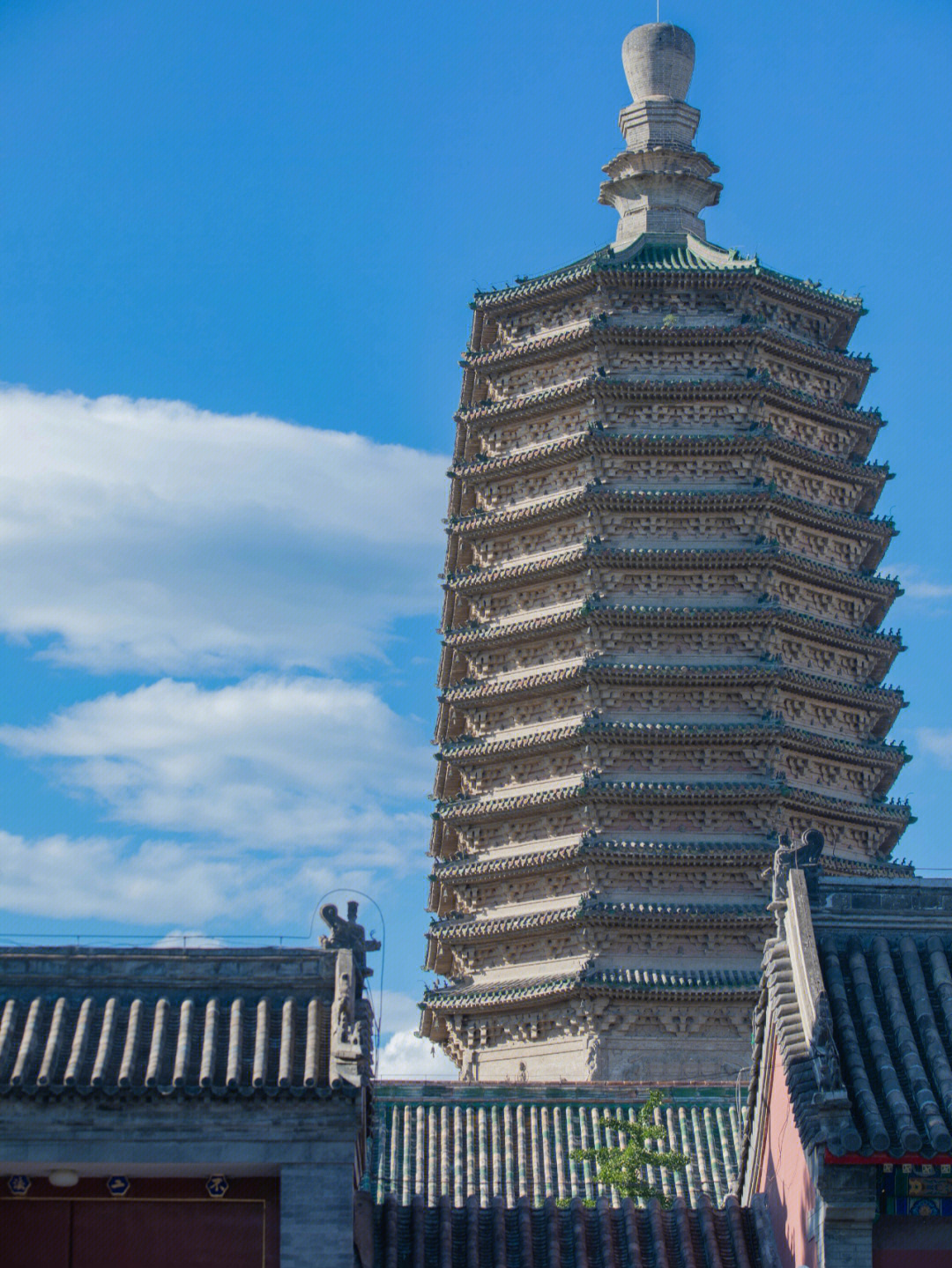 北京小众景点市区内最古老的塔寺61天宁寺