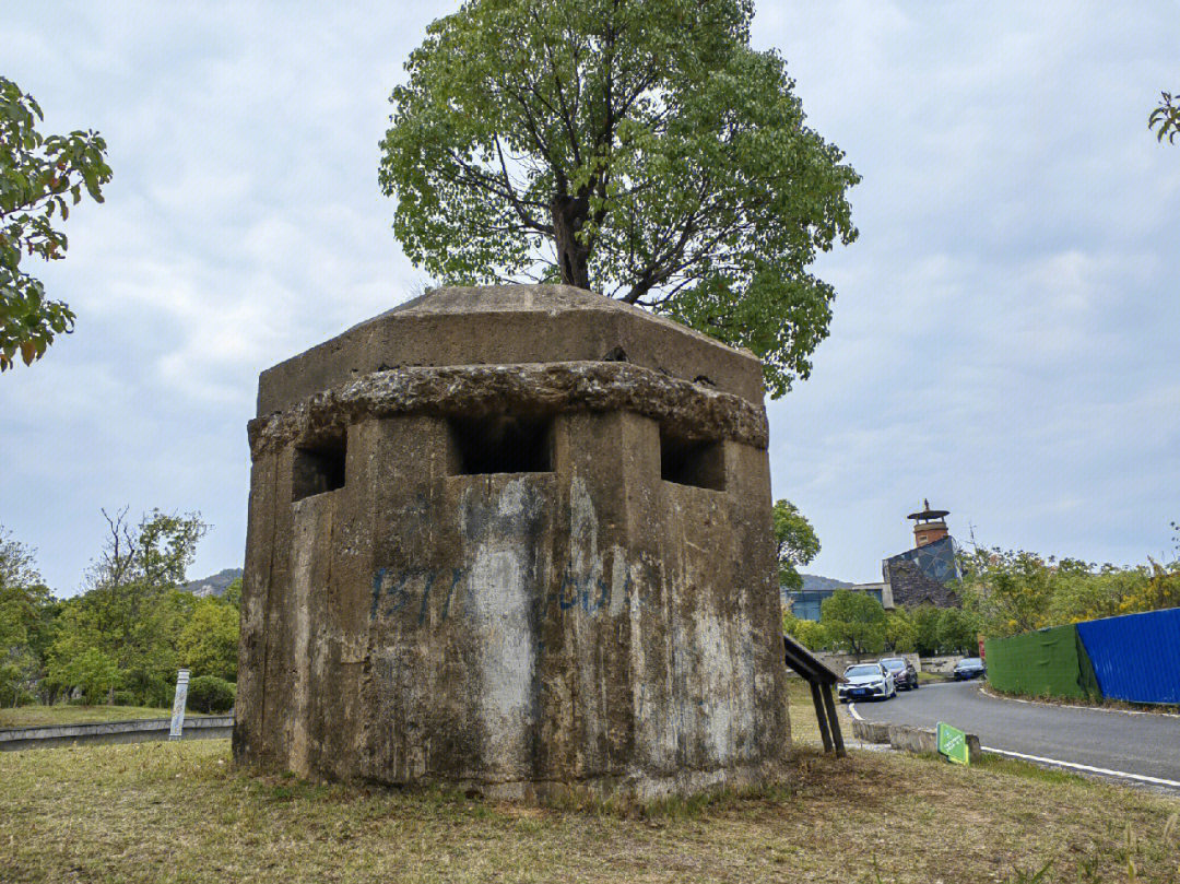 南京民国碉堡2汤山炮院射击场碉堡群