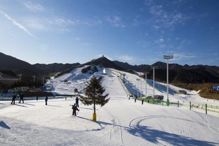 南山滑雪场 雪道长度图片