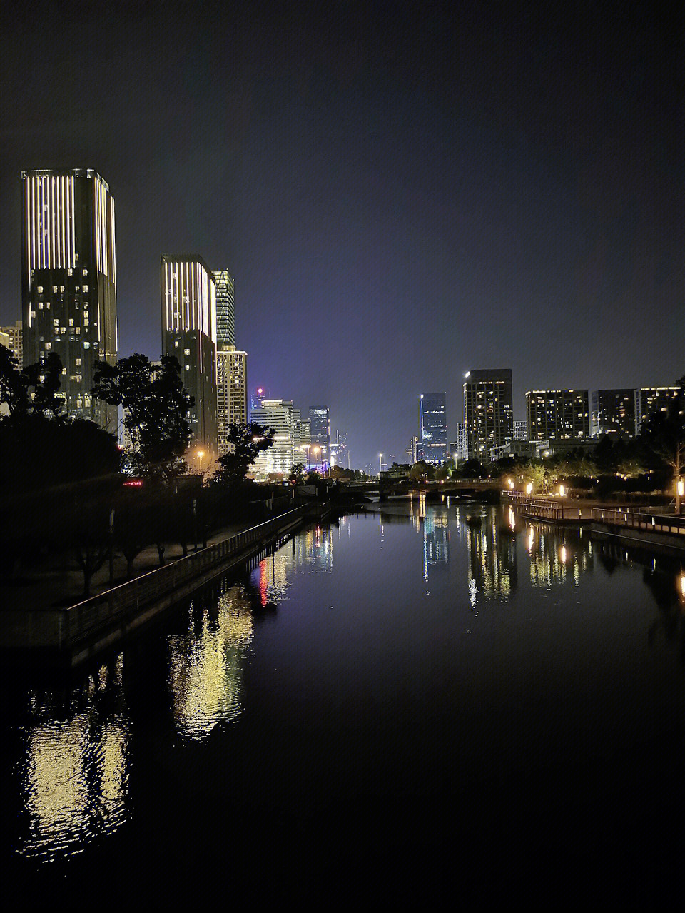 宁波东部新城夜景图片