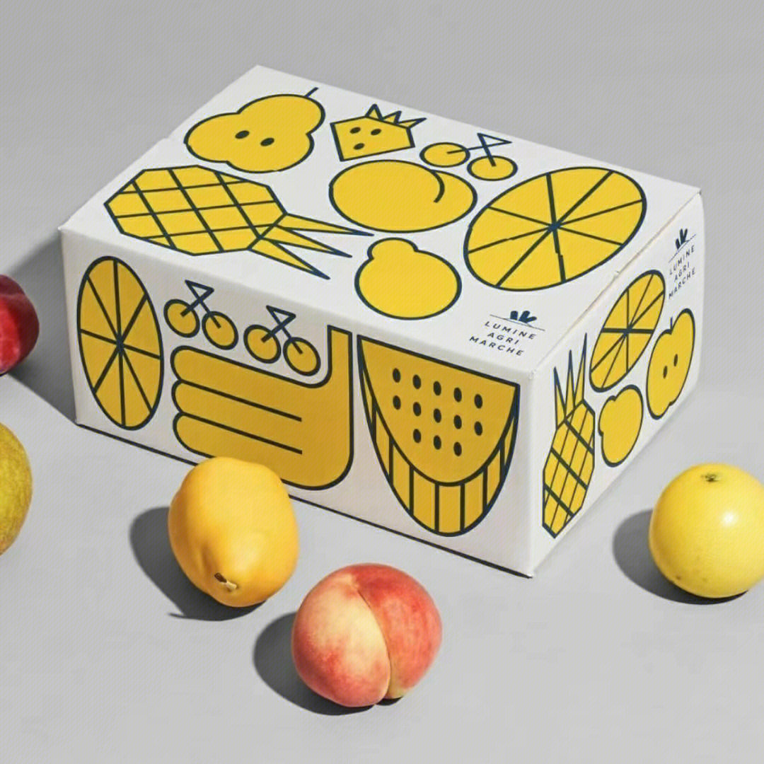 美好box分享有趣的水果包装是排列组合的