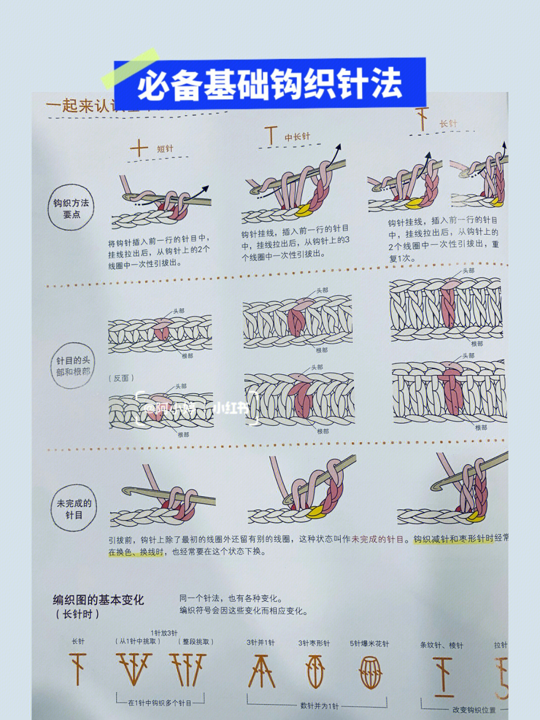 割绒鞋垫的详细针法图片