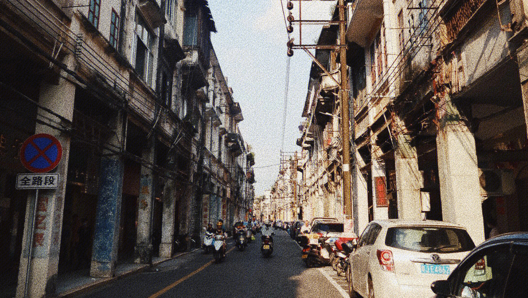 江门骑楼老街图片