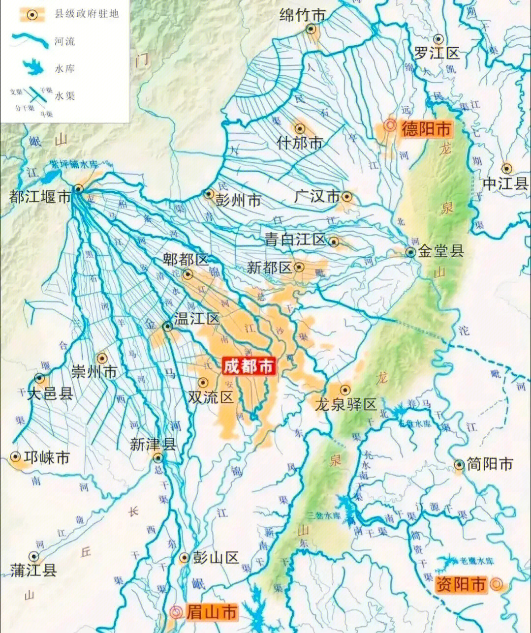 成都富于都江堰四川富于成都平原