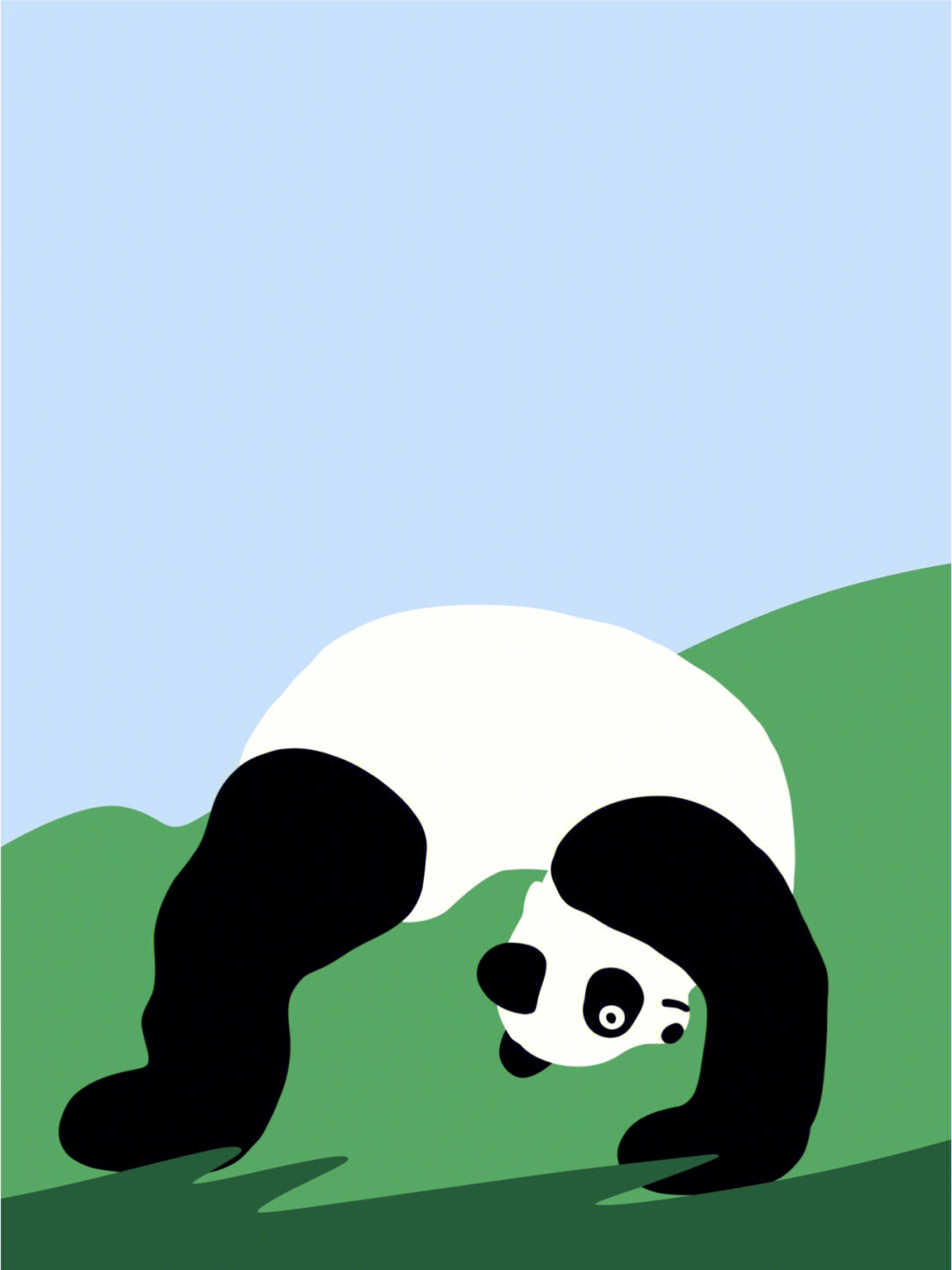 unicorn#panda#熊猫#潮流艺术#我的日常#插画#国宝熊猫