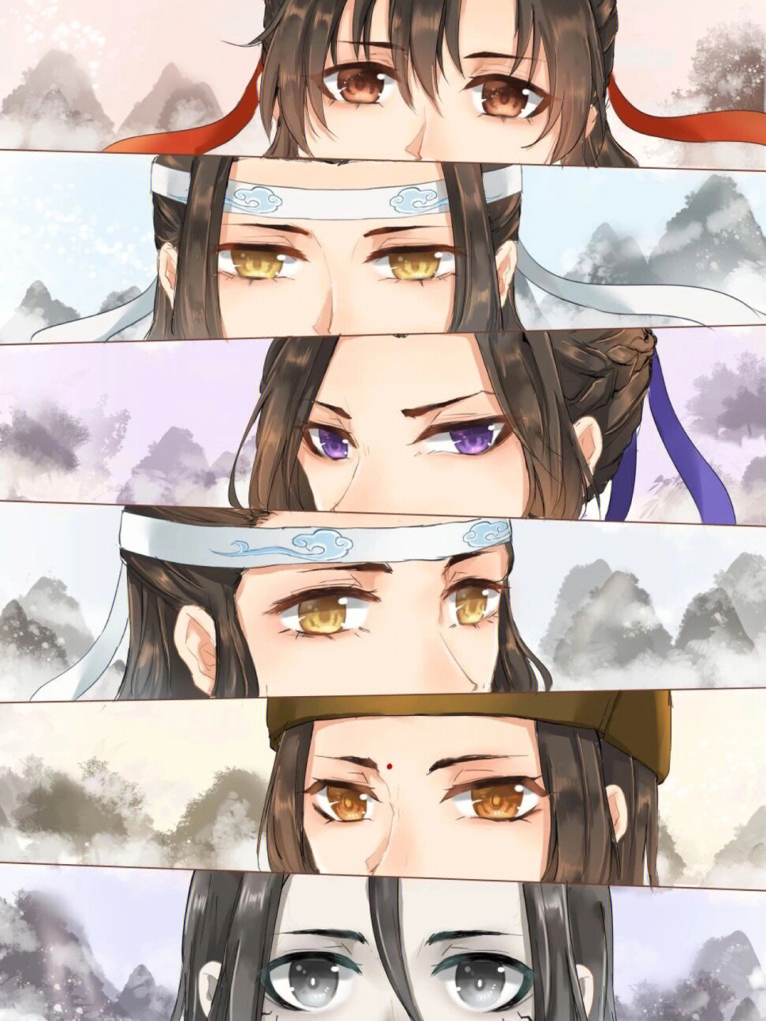 魔道祖师全员眼睛图片图片