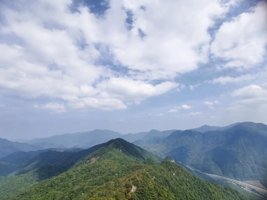 从化三角髻徒步线路图片