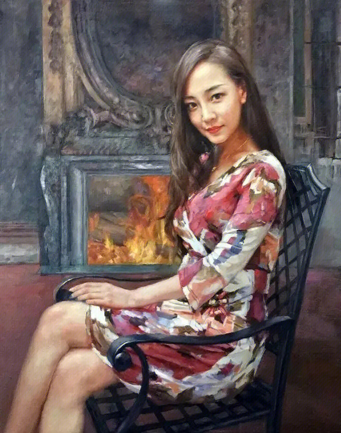 中国十大油画家图片