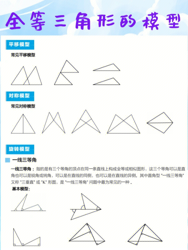 数学三角形皇冠模型图片