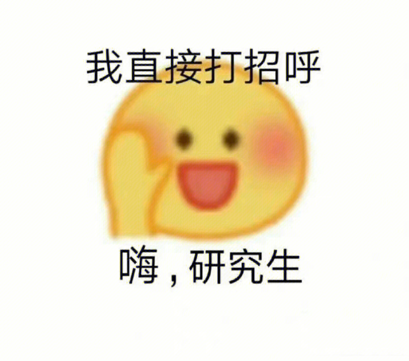 你一定是研究生表情包图片