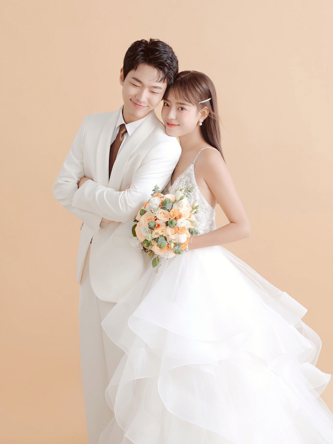 婚纱照今年流行必拍的风格韩系极简风