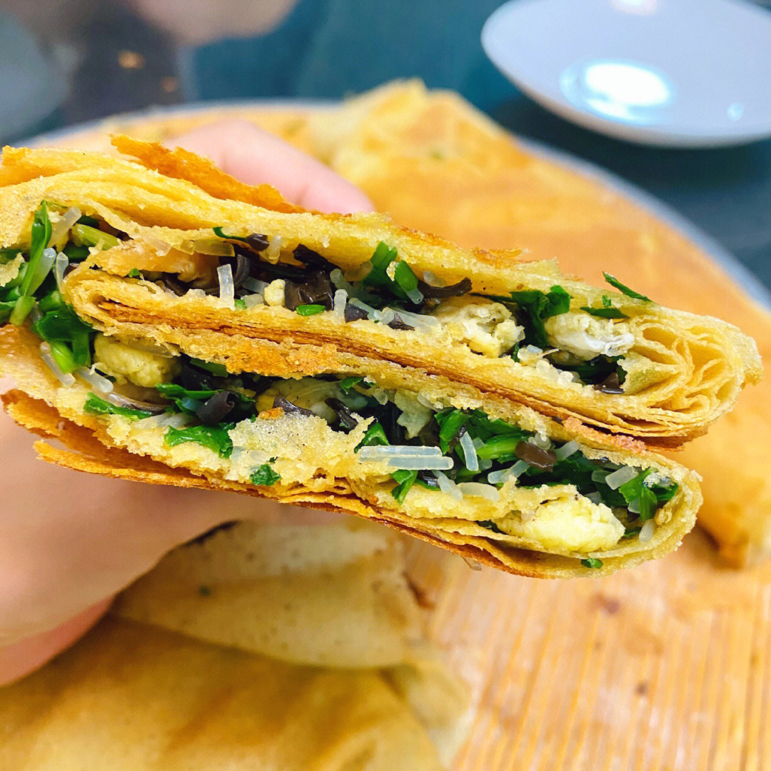 山东名吃菜煎饼