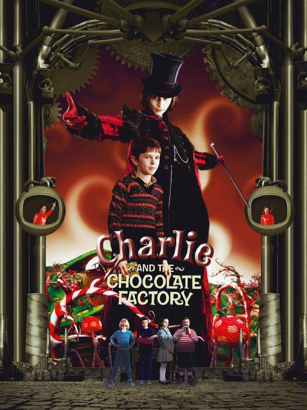98片名《查理和巧克力工厂》类型:喜剧/奇幻/冒险上线时间:05年7月