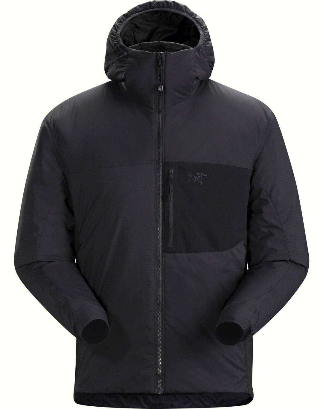 arcteryx leaf atom hoody lt gen2 始祖鸟军鸟阿童木保暖棉服 黑色