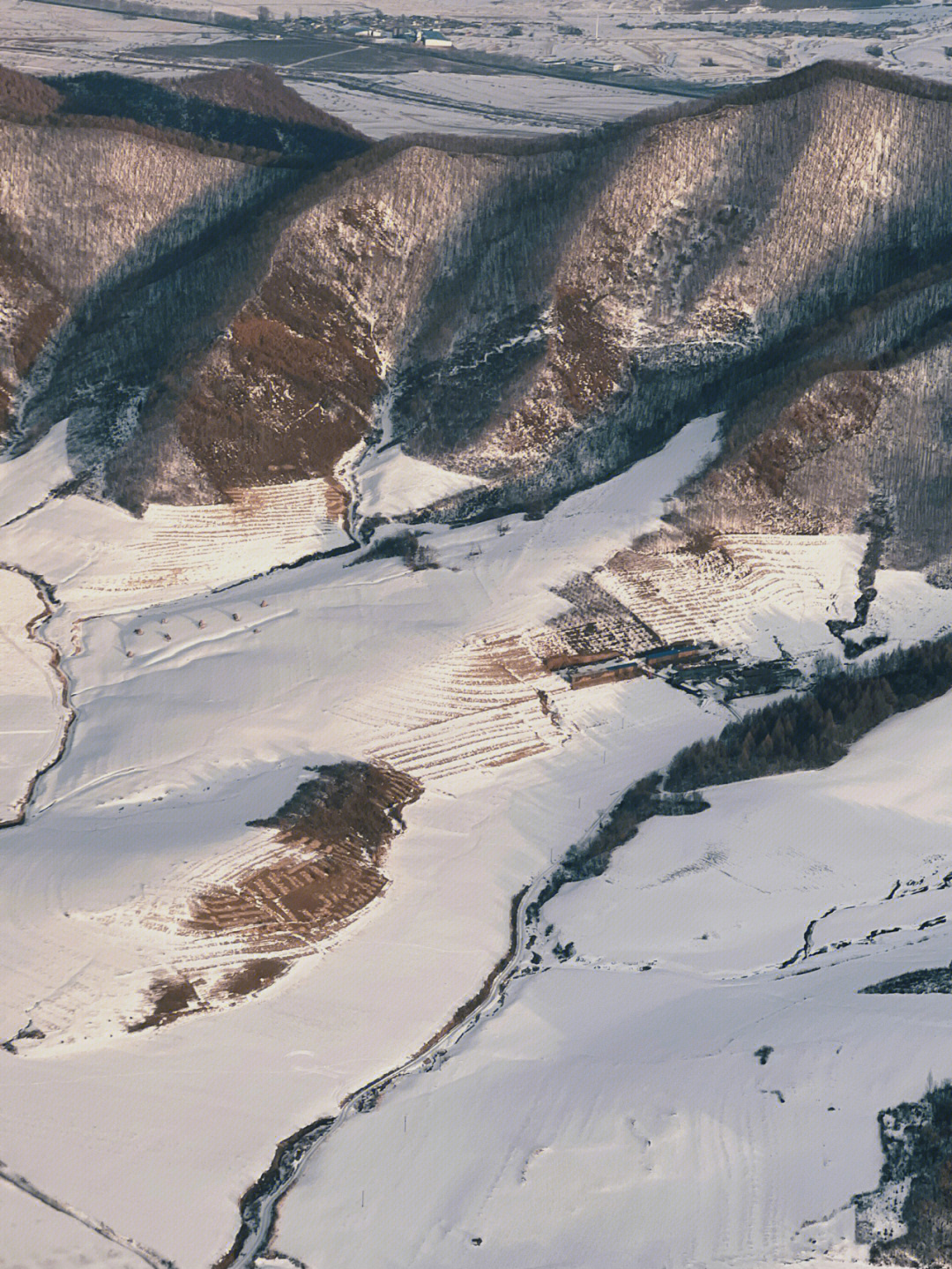 通化万峰滑雪场雪道图图片